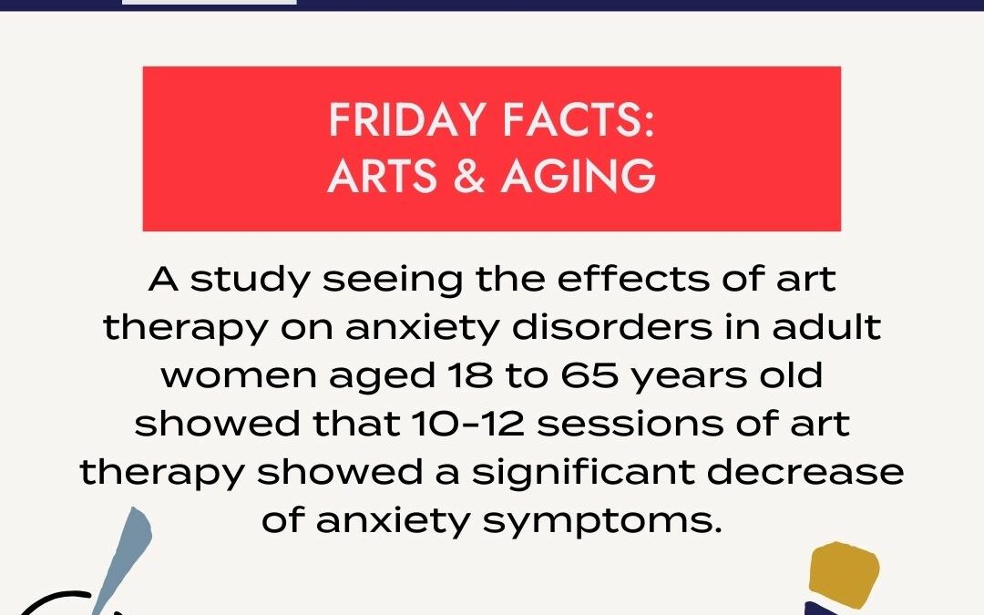 Art Therapy Reduces Anxiety in the Aging